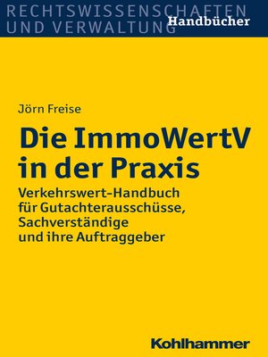 cover image of Die ImmoWertV in der Praxis